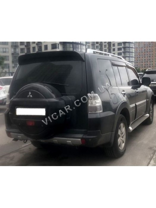 Чехол запасного колеса черный под оригинал Mitsubishi Pajero 4